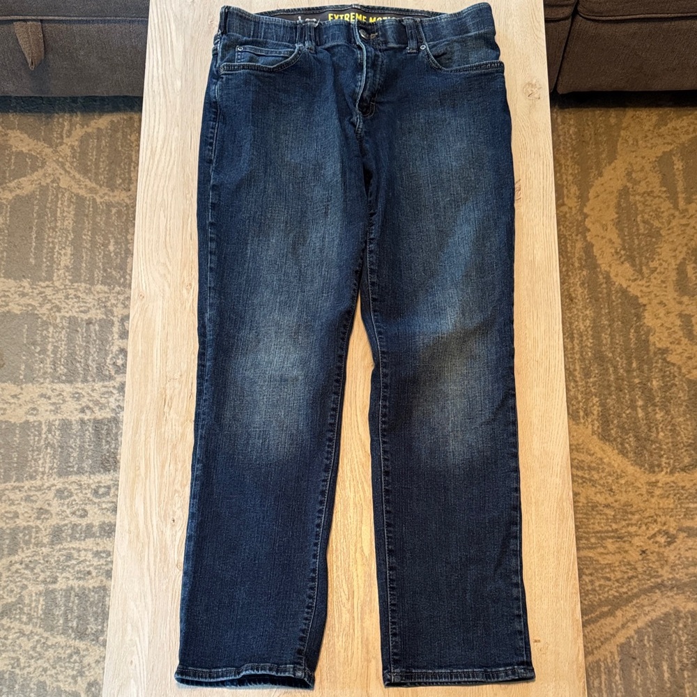 Lee Men's Deep Indigo Straight Jeans